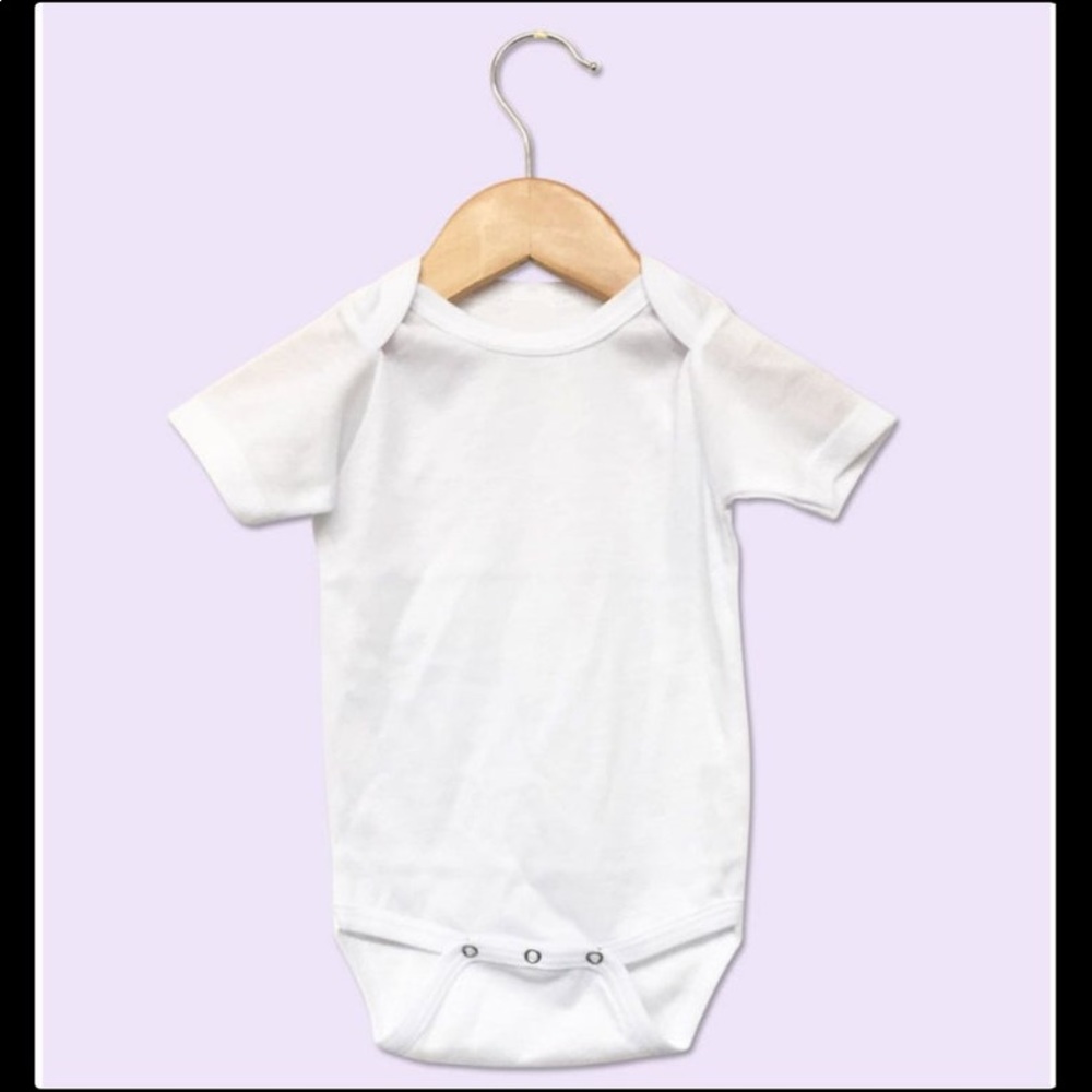 100% Polyester Infant Baby Short Sleeve Bodysuit